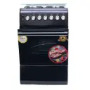 Blueflame 5060cm 3 Gas Burners +1 Hot Plate Cooker NL6031E - Black