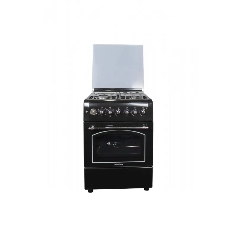 Blueflame rustic cooker T6031ERF - B 60 X 60 cm 3 gas and 1 hot plate black in color