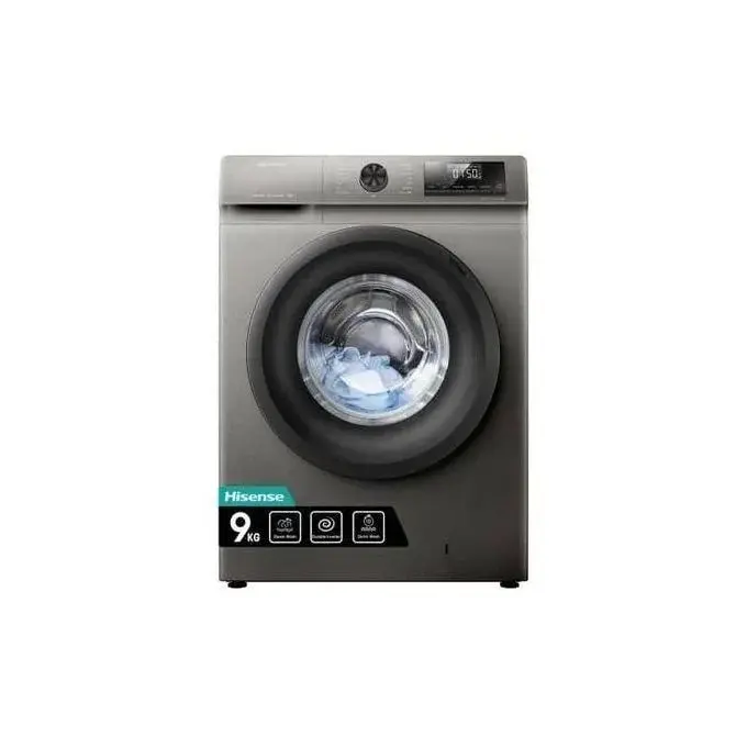 Hisense 9kg front loading Washing Machine – Grey