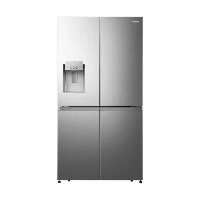 Hisense 720 Liters Side-by-Side Refrigerator with Water Dispenser and Ice Maker, RC-72WS4SA
