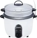 Geepas GRC35011 1.5L Automatic Rice Cooker 500W - Steam Vent Lid & Simple One Touch Operation |Make Rice, Steam Healthy Food & Vegetables | 2 Year Warranty