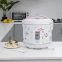 Geepas GRC4331 3.2L Electric Rice Cooker 1250W - Non-Stick Inner Pot, |Cook/Steam/Keep Warm Function | Make Rice & Steam Healthy Food & Vegetables