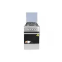 BlueFlame Cooker NL6040G 50x60cm 4 gas burners with gas oven, inox - stainless steel