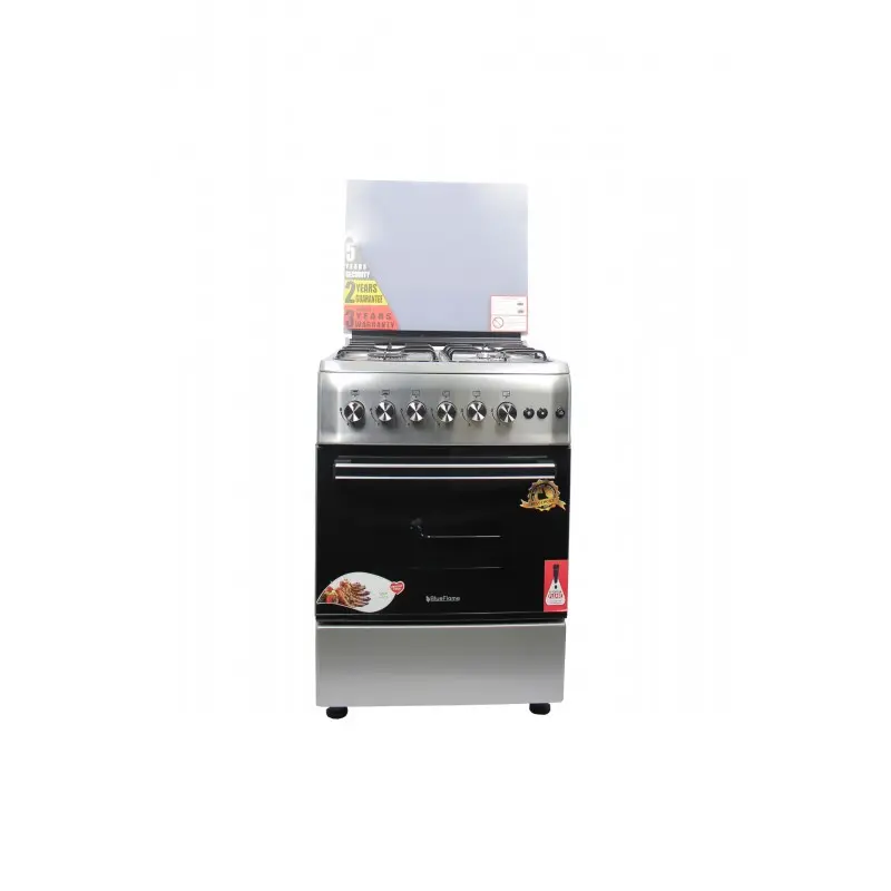 Blueflame cooker S6040GRFP - I 60 by 60 cm Full gas inox - stainless steel