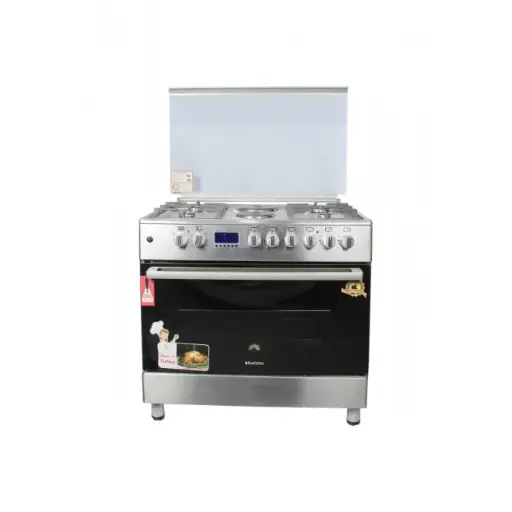 BlueFlame diamond cooker E9042ERF 90x60cm inox - stainless steel