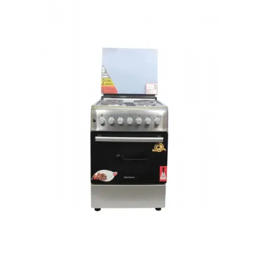 BlueFlame Cooker, 60x60cm, Full Electric, 4 Hotplates with Electric Oven +Timer, S6004