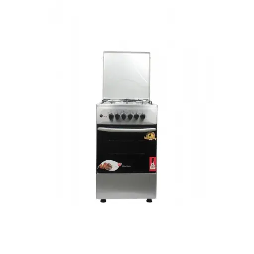 Blueflame Cooker C5031E - I 50x50cm 3gas burners and 1 electric plate, Stainless steel (Inox)