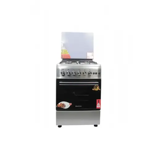 Blueflame cooker S6040GRFP - I 60 by 60 cm Full gas inox - stainless steel